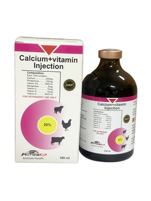 Calcium+vitamin Injection image